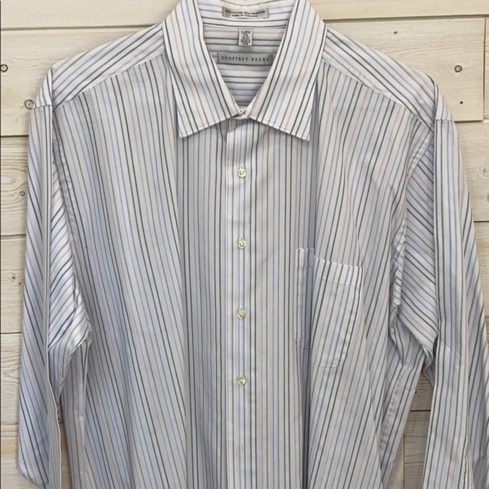 Geoffrey Beene Men’s Dress Shirt XL